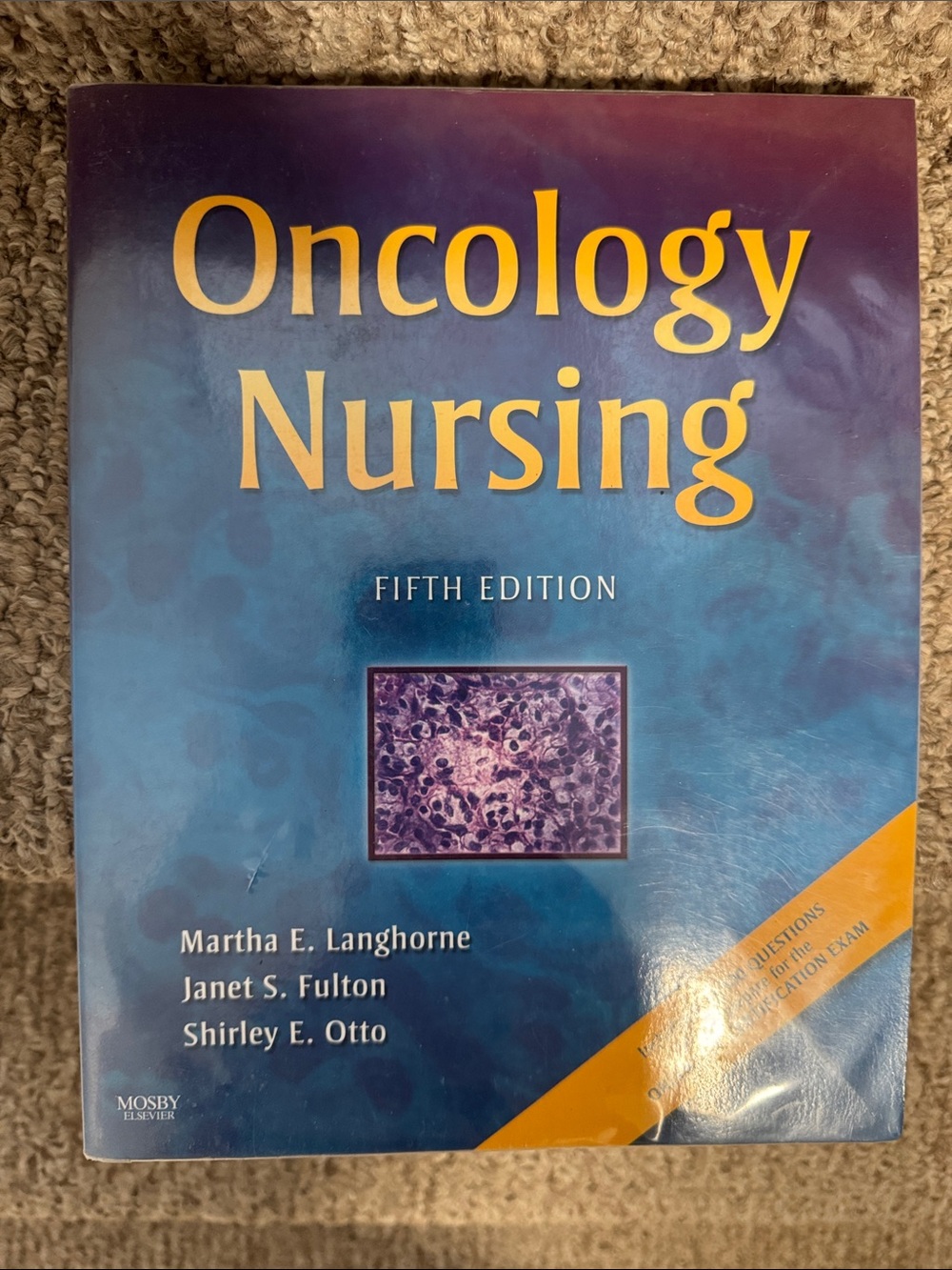 Oncology Nursing Textbook - Blue Edition